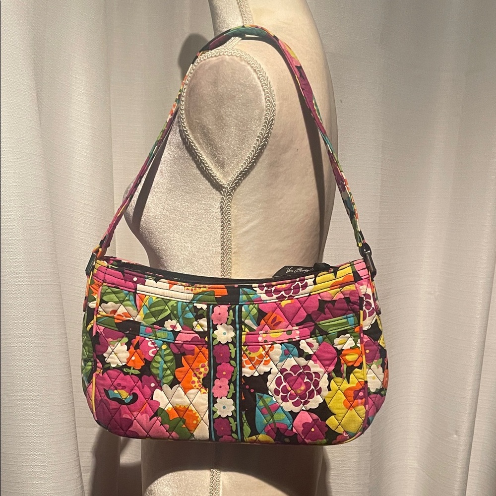 Vera Bradley Cassidy Bloom Shoulder Bag Purse